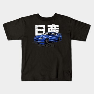 Nissan Skyline R34 GTR Kids T-Shirt